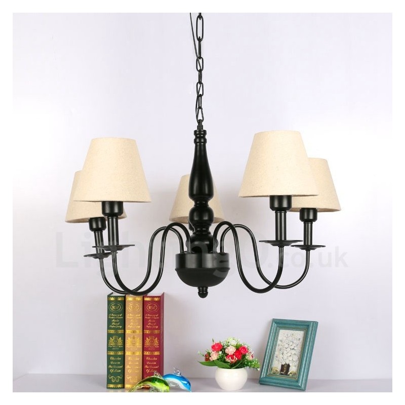 Lampadario mediterraneo in metallo con LED integrato 1200 x 1200 mm