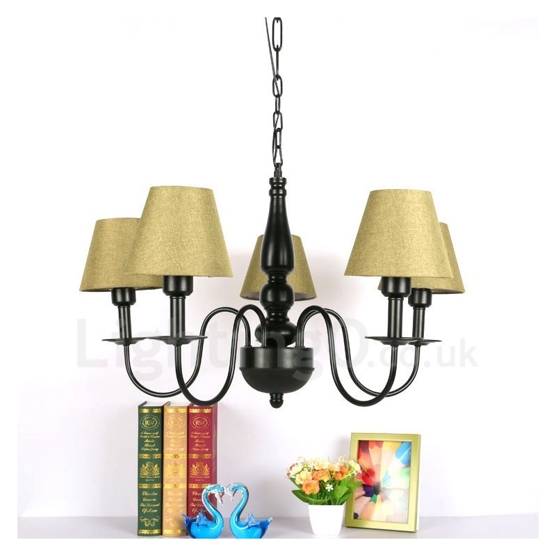 Lampadario mediterraneo in metallo con LED integrato 1200 x 1200 mm