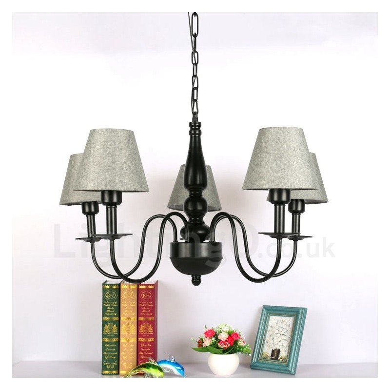 Lampadario mediterraneo in metallo con LED integrato 1200 x 1200 mm