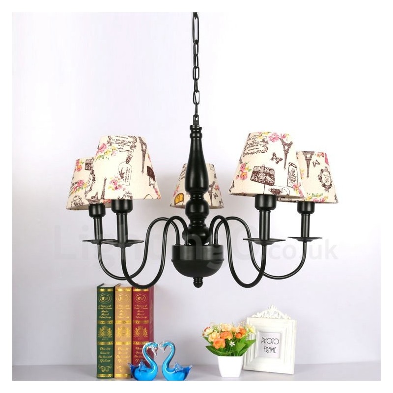Lampadario mediterraneo in metallo con LED integrato 1200 x 1200 mm