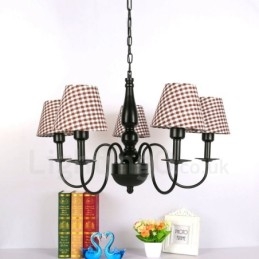 Lampadario mediterraneo in metallo con LED integrato 1200 x 1200 mm