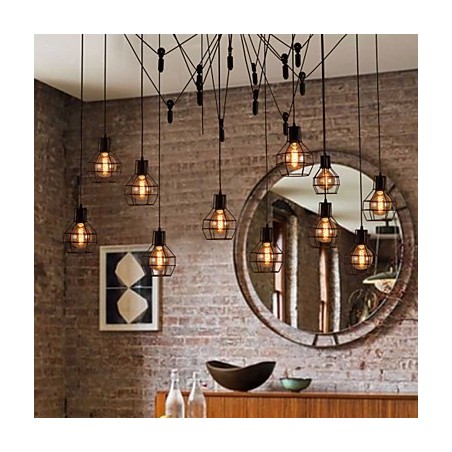 Lampadario a sospensione creativo stile americano 12 luci
