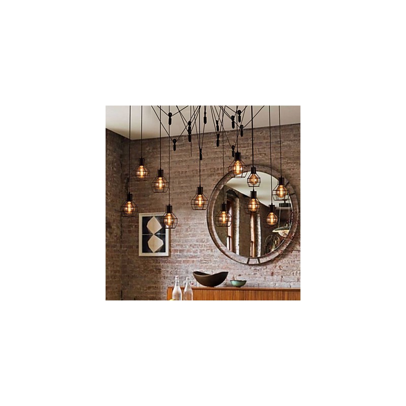 Lampadario a sospensione creativo stile americano 12 luci