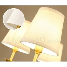 Lampadario rustico Lodge in metallo con LED integrato a 6 luci 72x50 cm
