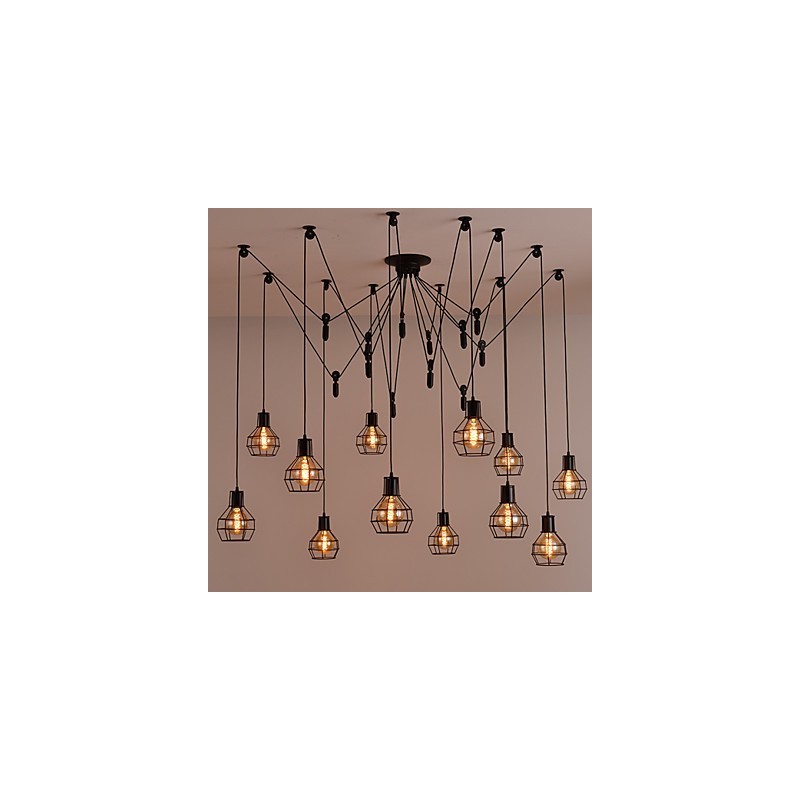 Lampadario a sospensione creativo stile americano 12 luci