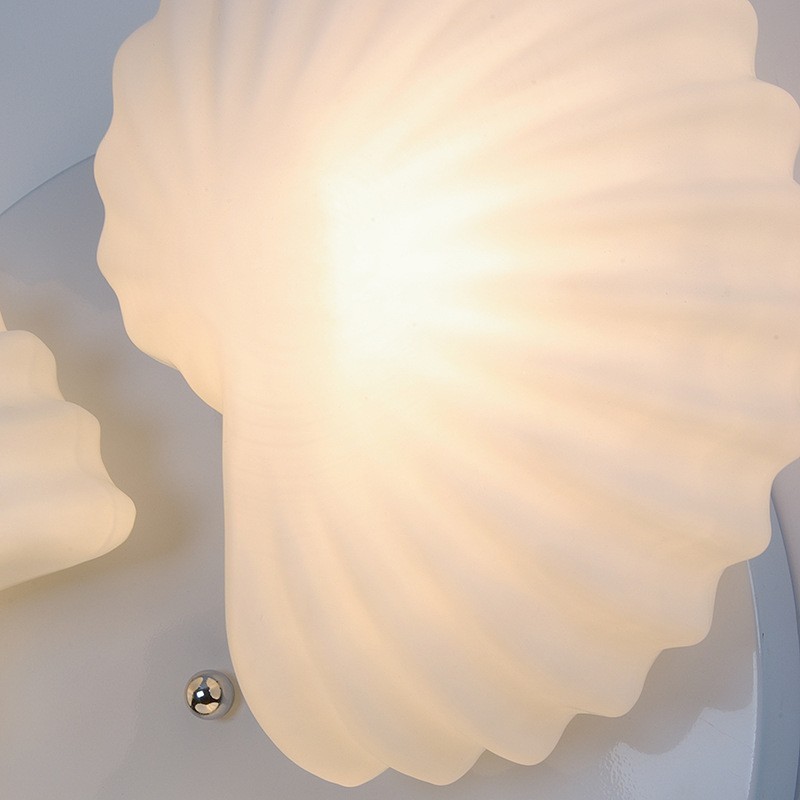 Lampadario classico tradizionale a 3 luci con paralume in vetro 50 x 16 cm E27