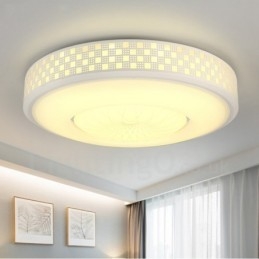 Lampada da soffitto moderna contemporanea LED integrato in metallo 30x30 cm