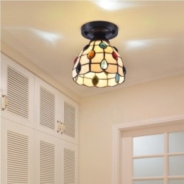 Lampada da soffitto mediterranea LED integrato 15 x 23 cm