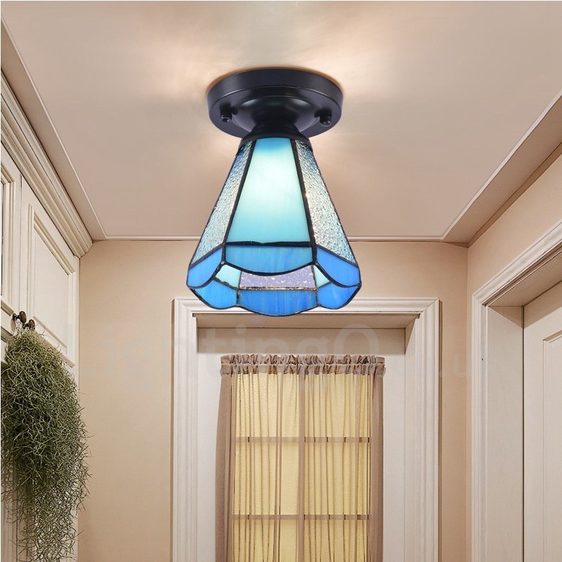 Lampada da soffitto mediterranea LED integrato 15 x 23 cm