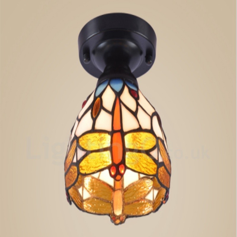 Lampada da soffitto stile mediterraneo 15 x 23 cm E27