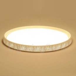 Lampada da soffitto LED integrato in metallo con telecomando 45 x 6 mm