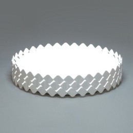 Lampada da soffitto moderna contemporanea LED integrato in metallo 45x45 cm