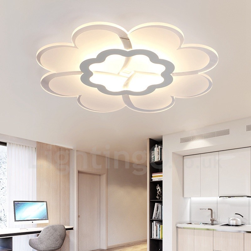 Lampada da soffitto LED integrato in metallo 40x40 cm