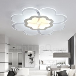 Lampada da soffitto LED integrato in metallo 40x40 cm