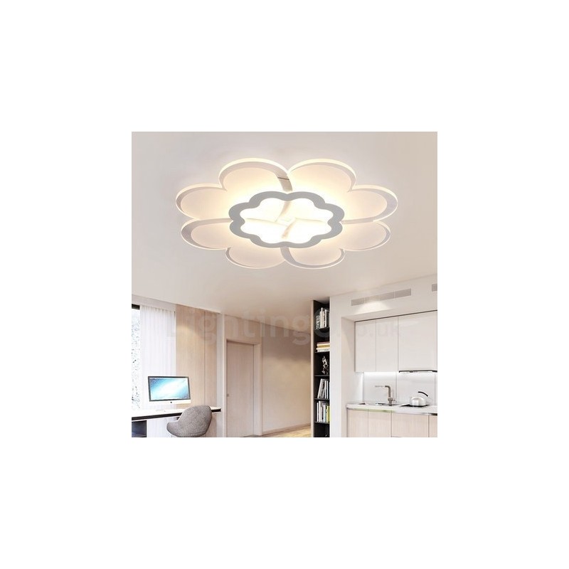 Lampada da soffitto LED integrato in metallo 40x40 cm