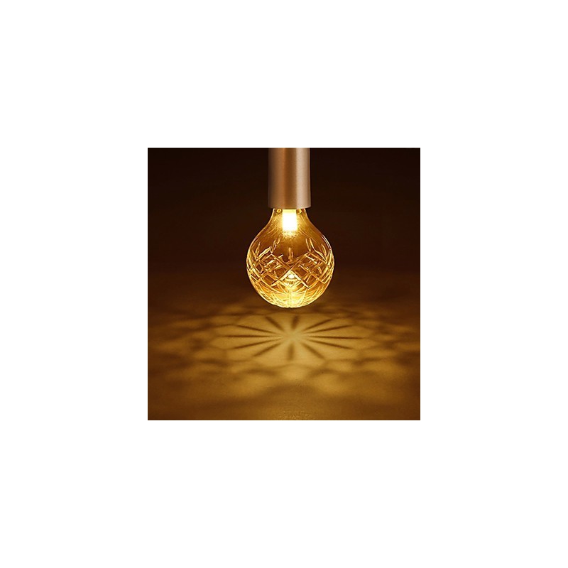 Lampadario mini moderno contemporaneo in metallo e vetro, 50 cm