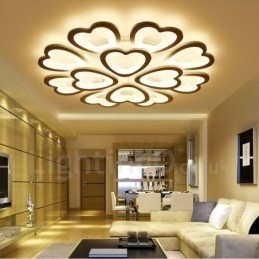 Lampada da soffitto moderna e contemporanea 12 luci LED integrato 100x15 cm