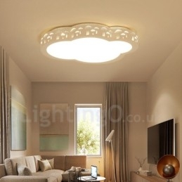 Lampada da soffitto LED integrato in metallo 50 x 10 cm