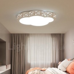 Lampada da soffitto LED integrato in metallo 50 x 10 cm