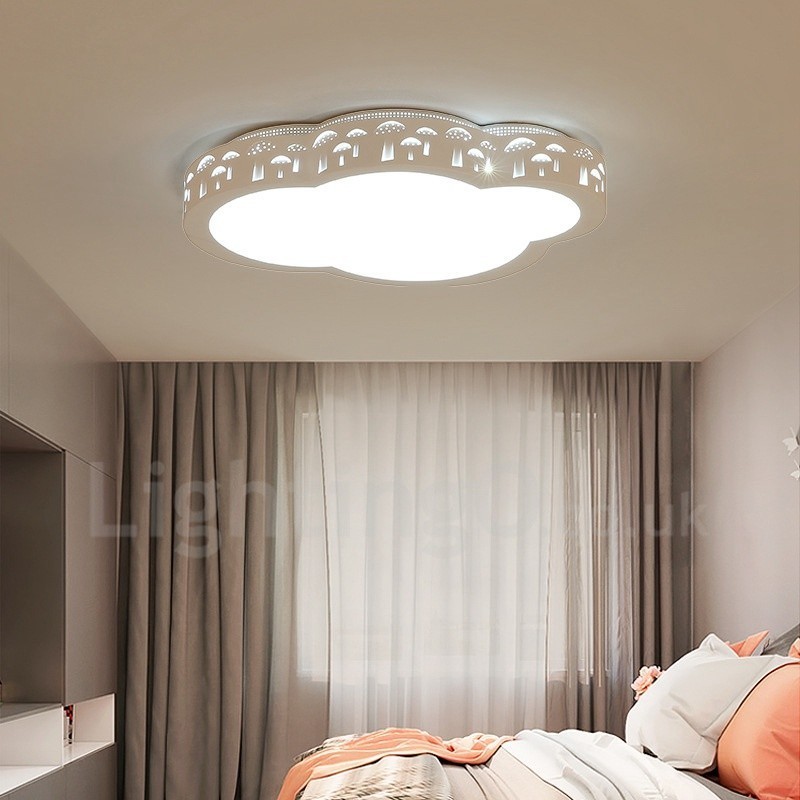 Lampada da soffitto LED integrato in metallo 50 x 10 cm
