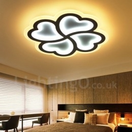 Lampada da soffitto moderna in metallo con LED integrato 36 x 8 cm
