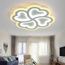 Lampada da soffitto moderna in metallo con LED integrato 36 x 8 cm