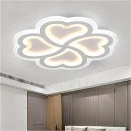 Lampada da soffitto moderna in metallo con LED integrato 36 x 8 cm