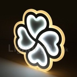 Lampada da soffitto moderna in metallo con LED integrato 36 x 8 cm