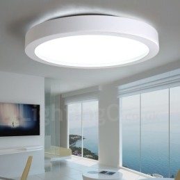 Lampada da soffitto moderna in metallo con LED integrato 35 x 9 cm
