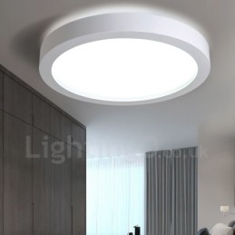 Lampada da soffitto moderna in metallo con LED integrato 35 x 9 cm