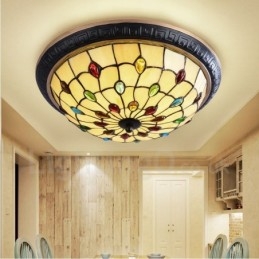 Lampada da soffitto LED integrato in metallo 30x30 cm moderna