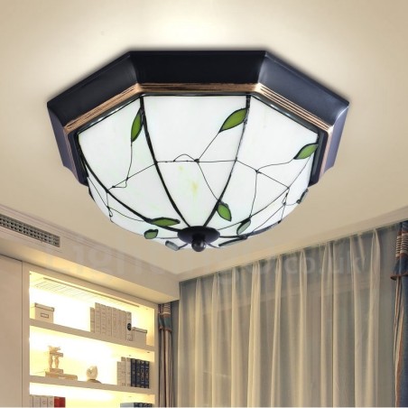 Lampada da soffitto LED integrato in metallo 30 x 30 cm