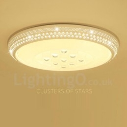 Lampada da soffitto LED integrato moderna e contemporanea 58 x 58 mm