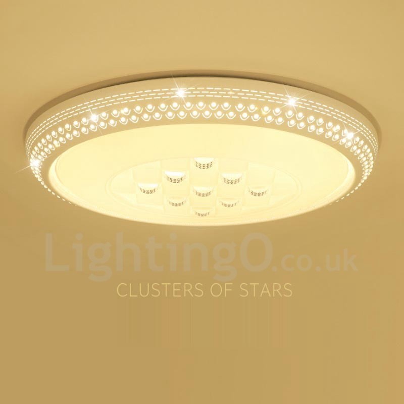 Lampada da soffitto LED integrato moderna e contemporanea 58 x 58 mm