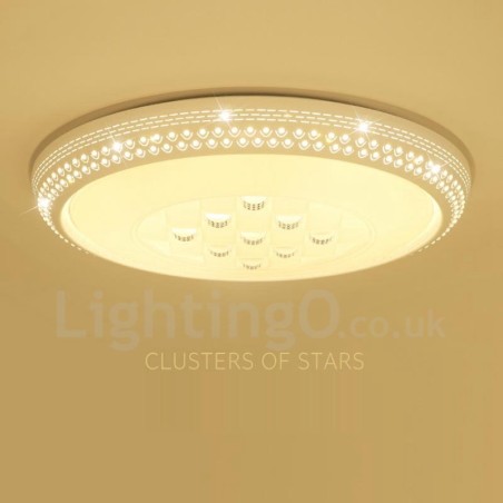 Lampada da soffitto LED integrato moderna e contemporanea 58 x 58 mm