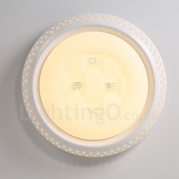 Lampada da soffitto LED integrato moderna e contemporanea 58 x 58 mm