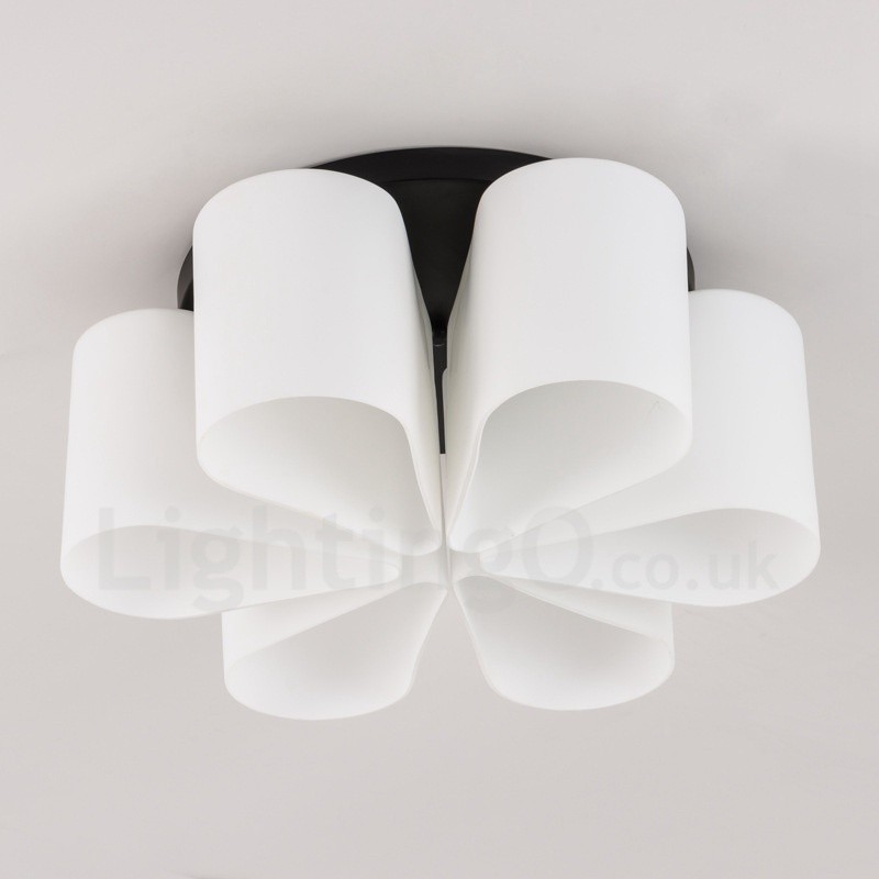 Lampada da soffitto Rustic Lodge a 6 luci