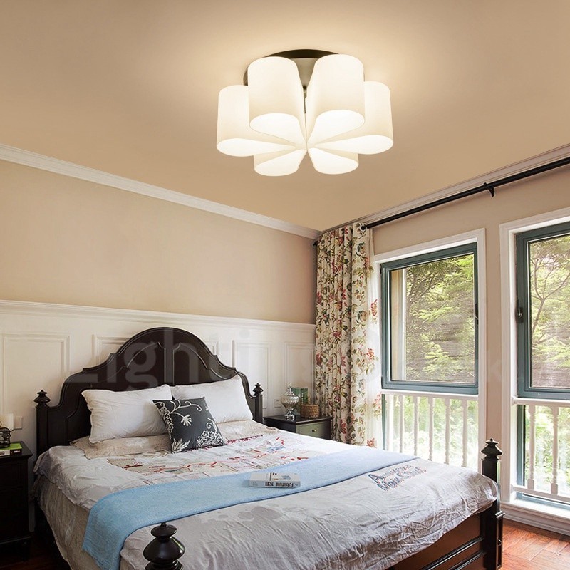 Lampada da soffitto Rustic Lodge a 6 luci
