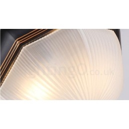 Lampada da soffitto Rustica Lodge LED integrato 32 x 15 cm