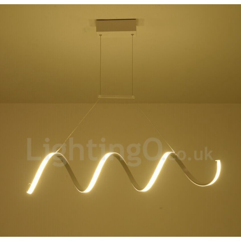 Lampada a sospensione moderna e contemporanea LED integrato 250 x 1000 mm