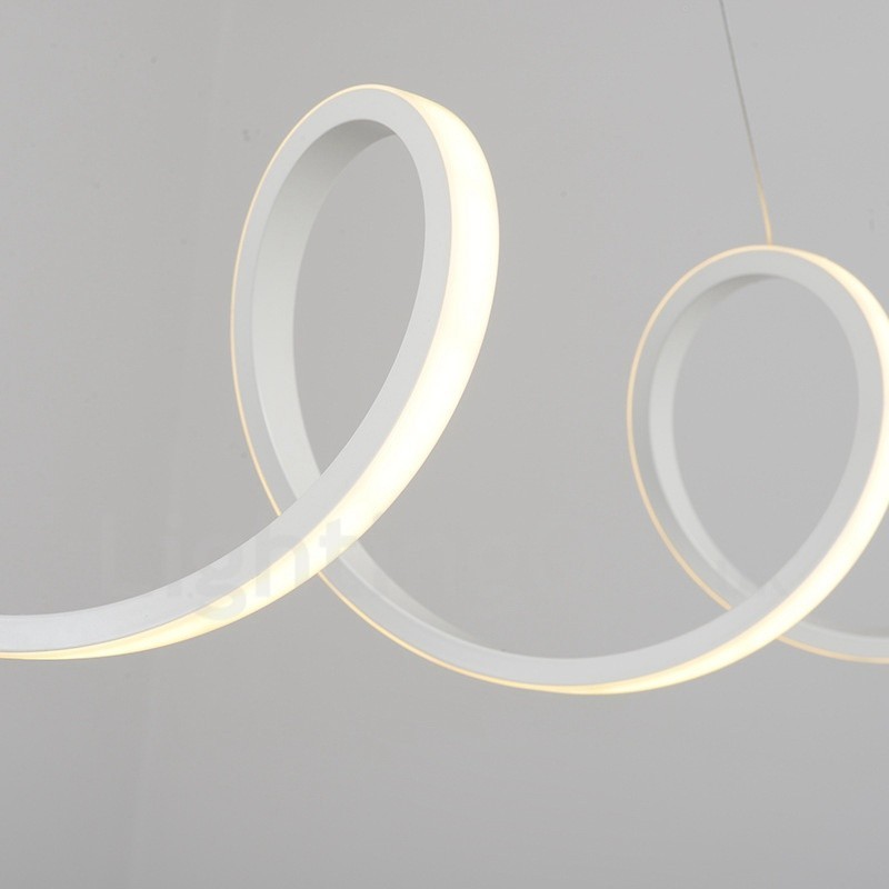 Lampada a sospensione moderna e contemporanea LED integrato 250 x 1000 mm