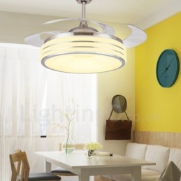 Ventilatore da soffitto moderno e contemporaneo 106 cm con telecomando
