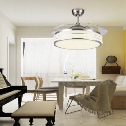 Ventilatore da soffitto moderno e contemporaneo 106 cm con telecomando