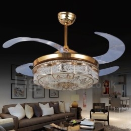 Ventilatore da soffitto moderno contemporaneo invisibile 109 mm con telecomando