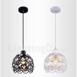 Lampada a sospensione rustica Lodge 1 luce 20 x 20 cm