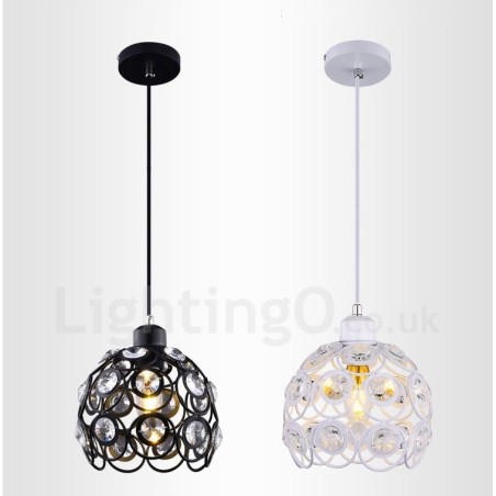 Lampada a sospensione rustica Lodge 1 luce 20 x 20 cm