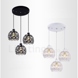 Lampada a sospensione rustica Lodge a 3 luci 20 x 20 cm