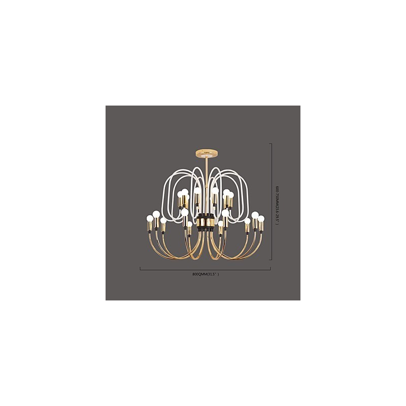 Lampadario moderno contemporaneo personalizzato
