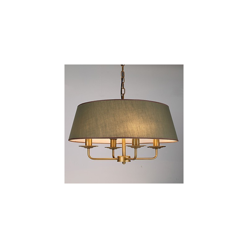 Dipinto rustico Lodge Caratteristica per designer Negozi interni in metallo Lampadario a 2 lampadine