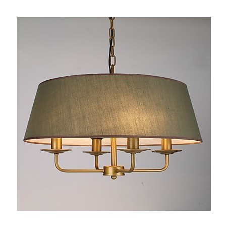 Dipinto rustico Lodge Caratteristica per designer Negozi interni in metallo Lampadario a 2 lampadine